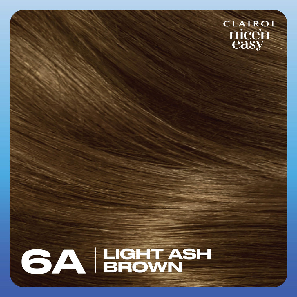 Clairol Nice'n Easy Permanent Hair Dye – 3 Brown Black, 100% Gray Coverage
