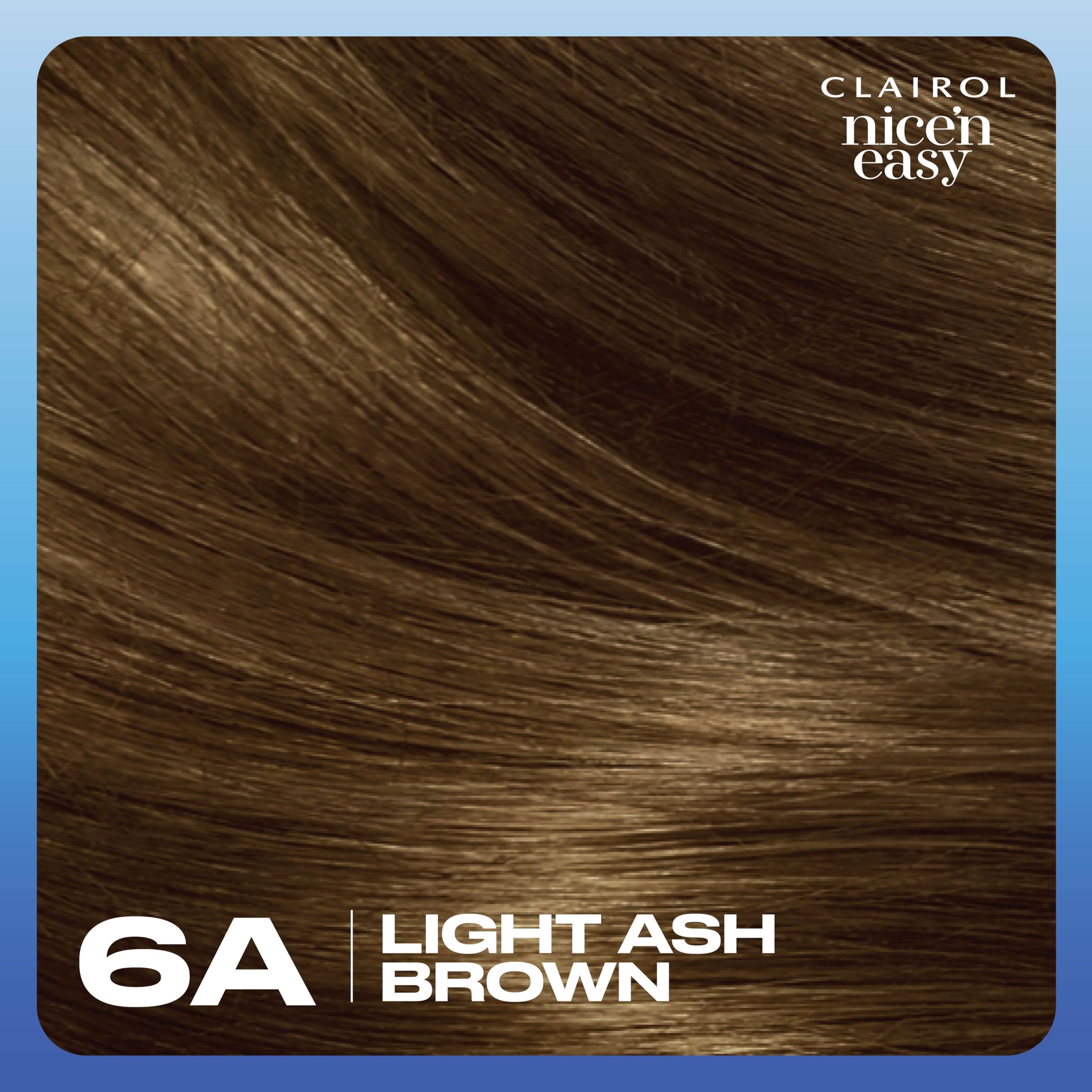 Clairol Nice'n Easy Permanent Hair Dye – 3 Brown Black, 100% Gray Coverage