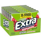 Extra Sweet Watermelon Sugar Free Chewing Gum - 6 Packs x 35 Sticks
