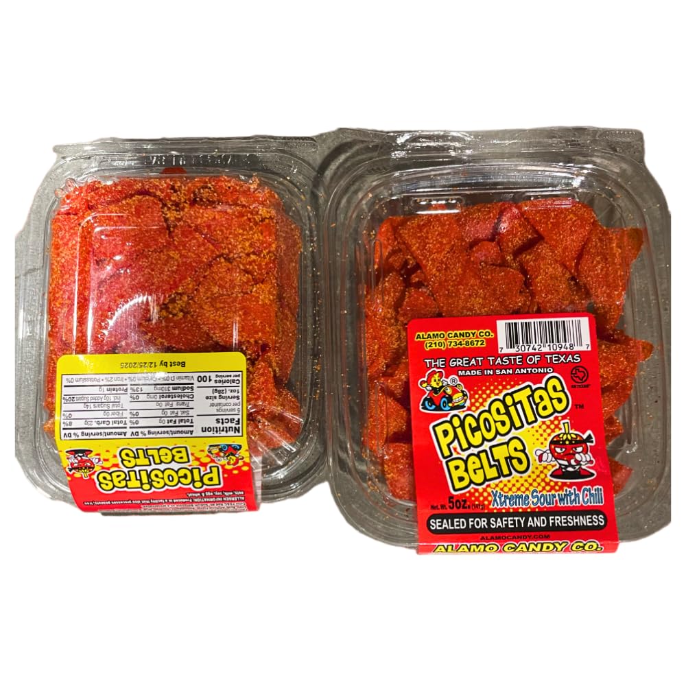 Alamo Candy Picositas Belt , 1 Count (SUGAR CANDY - ETHNIC)
