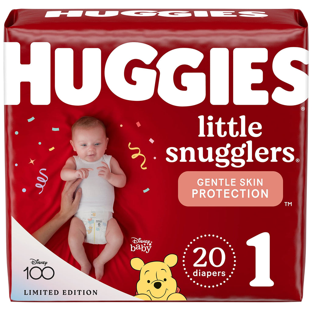 Huggies Little Snugglers printed diaper