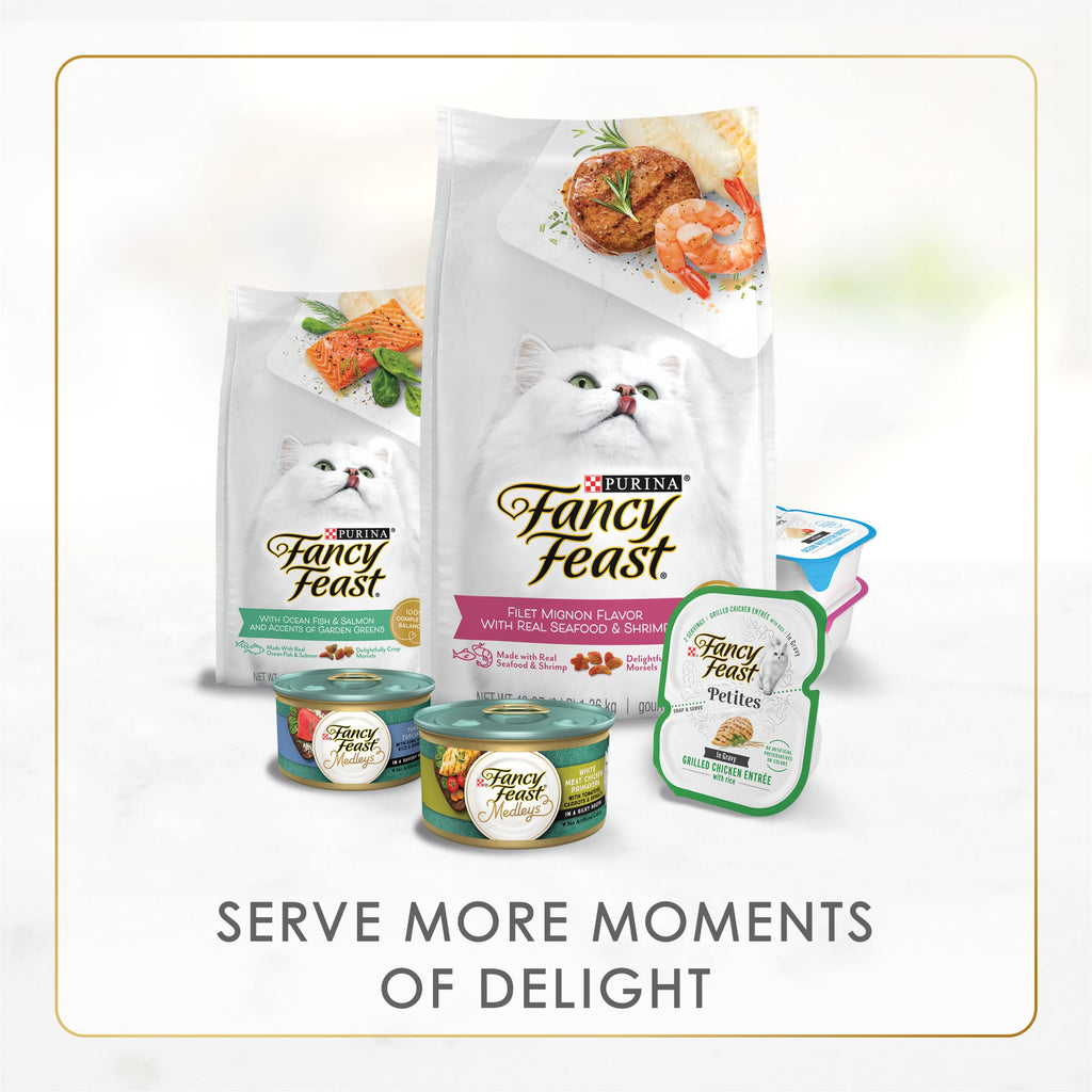 Purina Fancy Feast Salmon Feast Classic Grain Free Wet Cat Food Pate - (Pack of 24) 3 oz. Cans