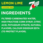 7UP Lemon Lime Soda, 12 fl oz cans, 12 pack