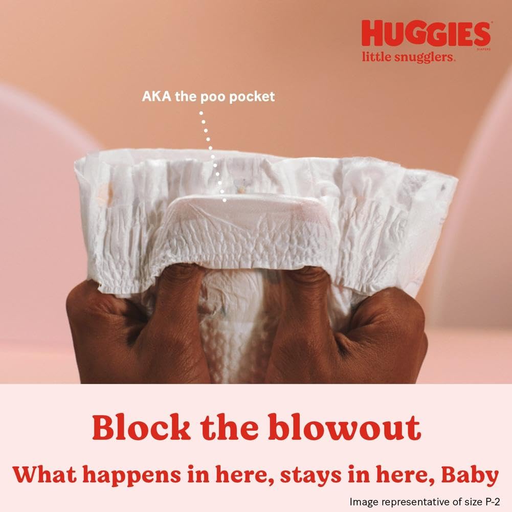 Huggies Little Snugglers printed diaper