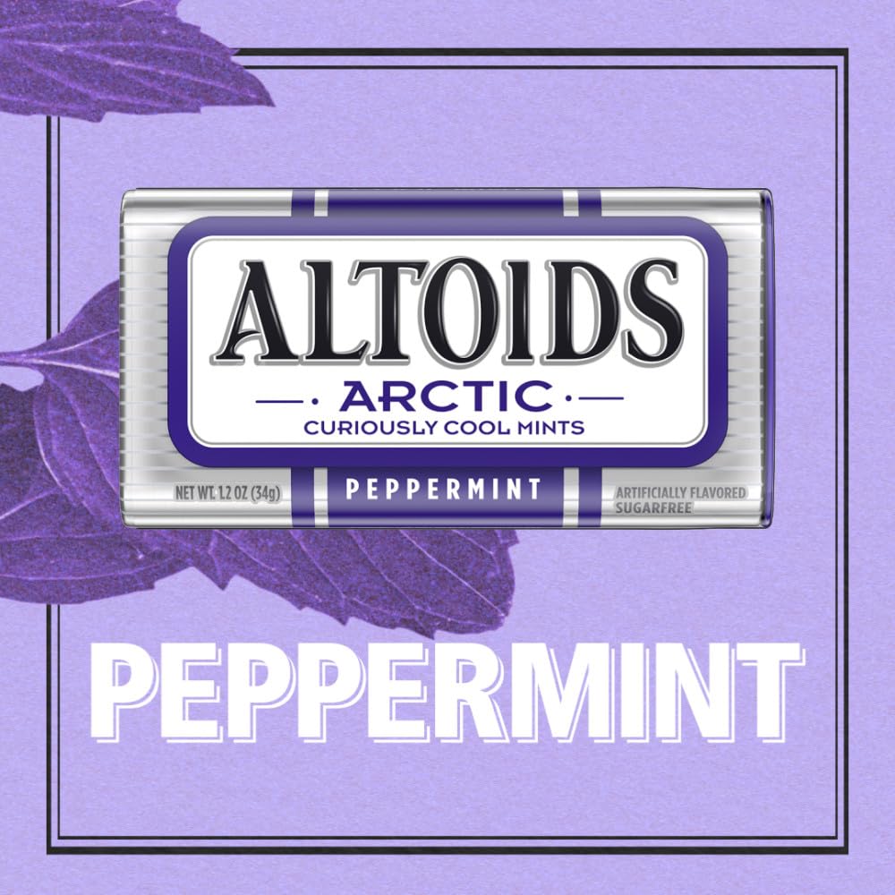 ALTOIDS Arctic Mints 1.2 oz Tin - Pack of 8