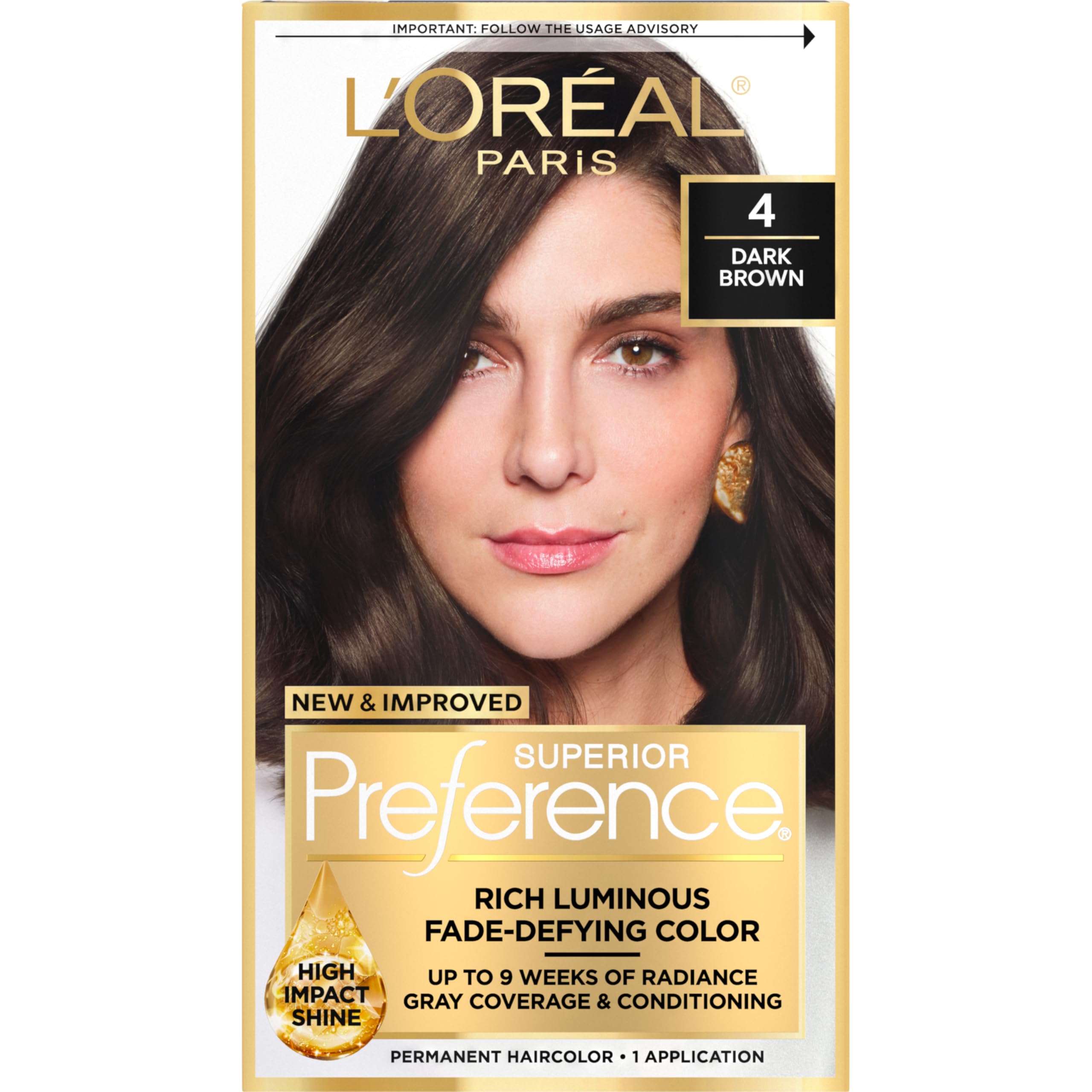L'Oreal Paris Superior Preference Fade-Defying + Shine Permanent Hair Color