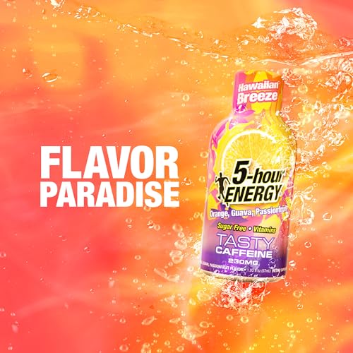 5 Hour Energy Extra Strength Hawaiian Breeze Energy Shot | 12-Pack (1.93 oz each)