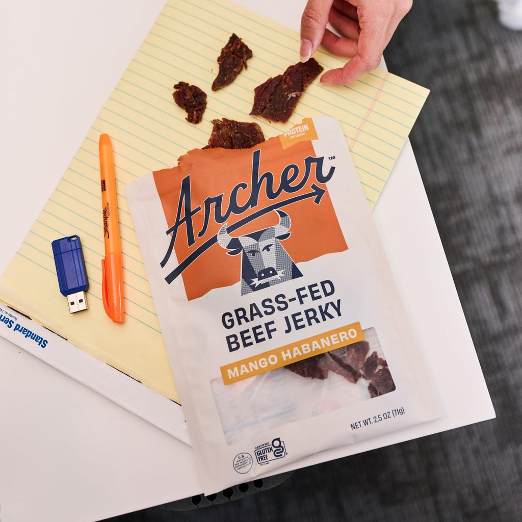 Country Archer Mango Habanero Beef Jerky, 2.5 Oz