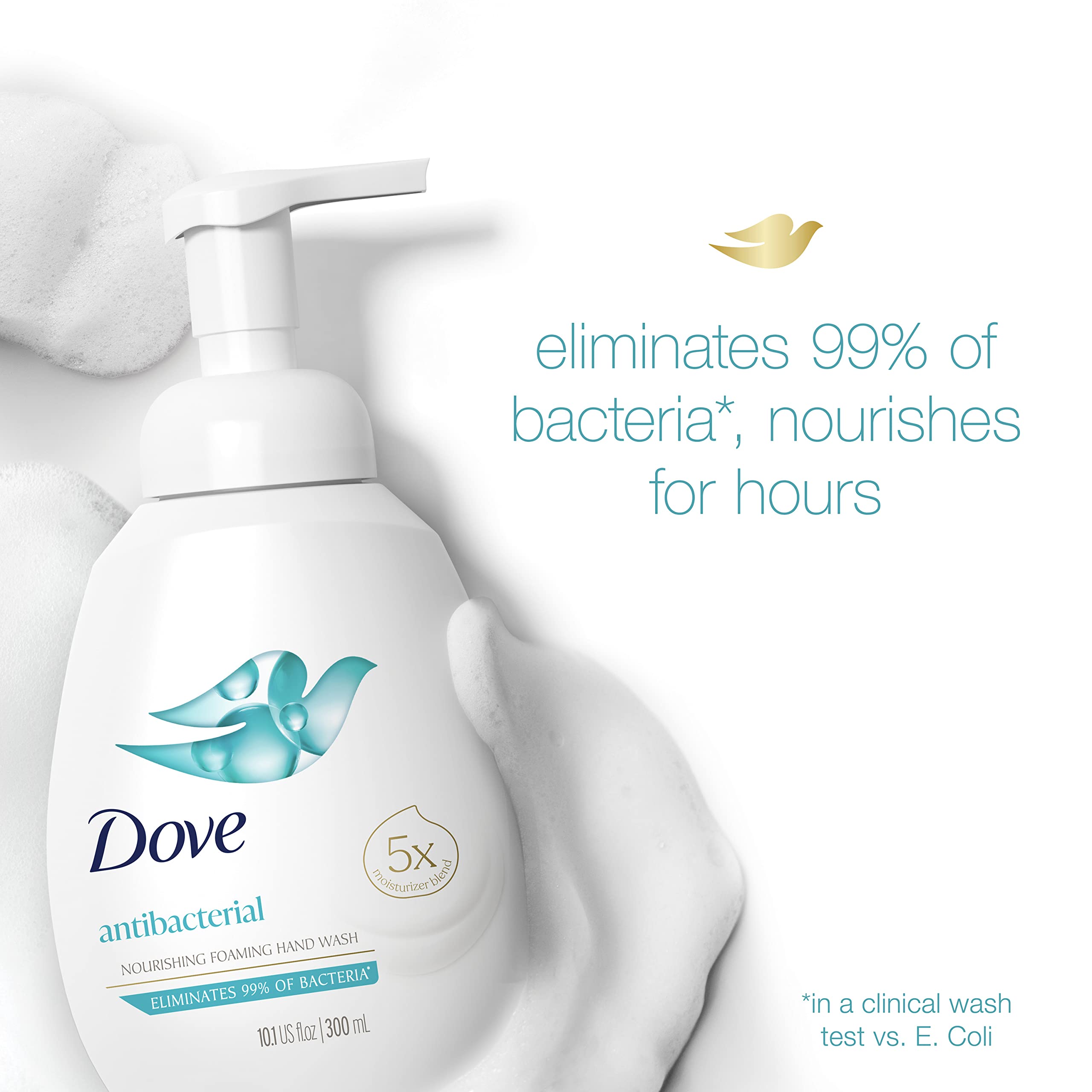 Dove Antibacterial Foaming Hand Wash – 10.1 fl oz