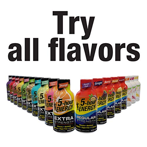 5 Hour Energy Grape Energy Shot | 12-Pack (1.93 oz each)