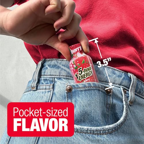 5 Hour Energy Berry Energy Shot | 12-Pack (1.93 oz each)